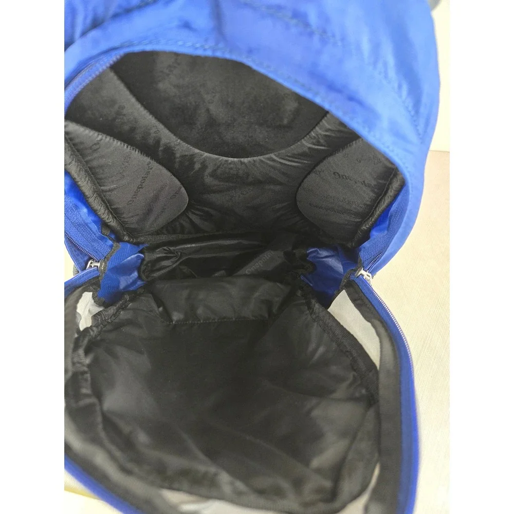 Onepolar Performance Blue Grey Ripstop Nylon Bungee Hiking‎ Daypack Backpack
